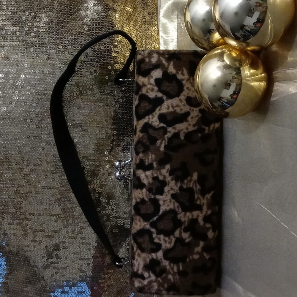 LEOPARD PRINT MINI PURSE